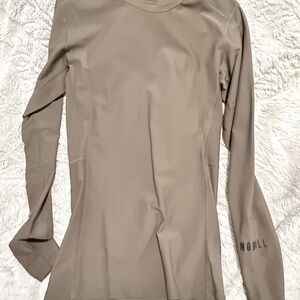 NOBULL Women's Long Sleeve Tee - Olive Green